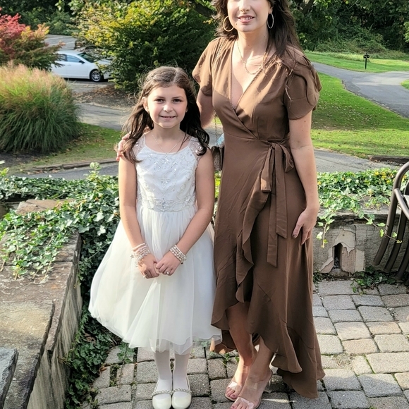 Altard State Springvale Maxi Dress M Brown - Picture 2 of 9